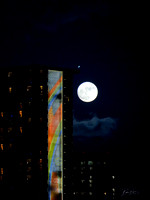 Full Moon over Hilton Hawaiian